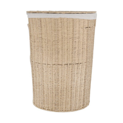 ESTIA ΚΑΛΑΘΙ ΑΠΛΥΤΩΝ BOTANICA 40x40x55cm ME ΕΣΩΤΕΡΙΚΗ ΕΠΕΝΔΥΣΗ & ΚΑΠΑΚΙ