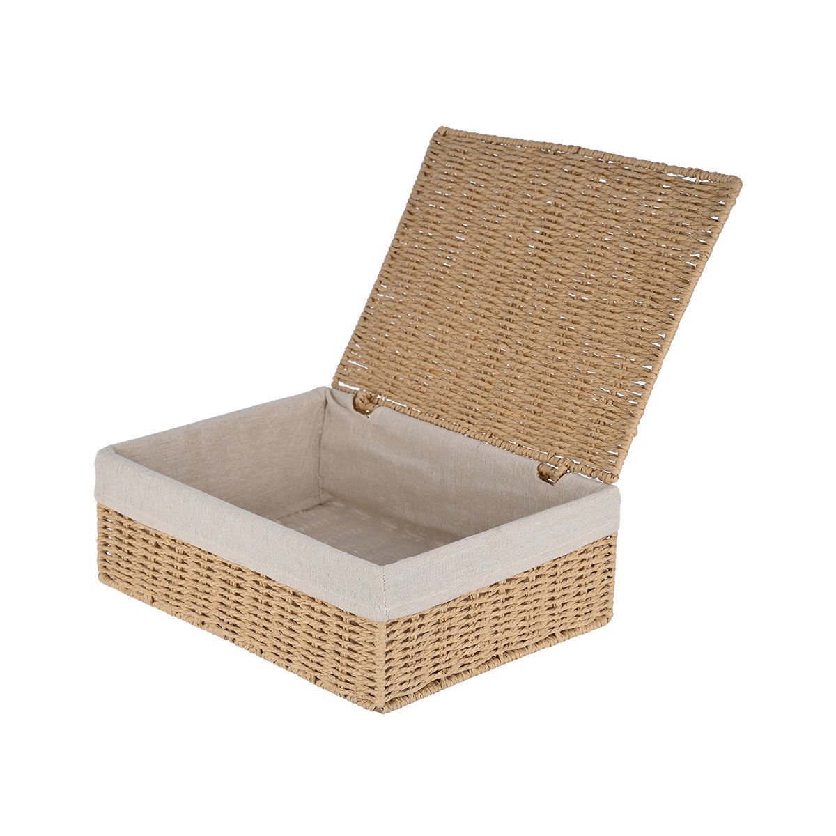 ESTIA ΚΟΥΤΙ ΑΠΟΘΗΚΕΥΣΗΣ & ΟΡΓΑΝΩΣΗΣ BOTANICA 36x27x13cm ΜΕ ΕΣΩΤΕΡΙΚΗ ΕΠΕΝΔΥΣΗ & ΚΑΠΑΚΙ - Image 3