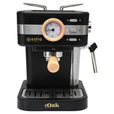 ESTIA ΜΗΧΑΝΗ ESPRESSO SONOMA 950w 15 bar 1.2lt ΜΑΥΡΗ