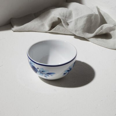 ESTIA ΜΠΟΛ BLUE ROSE ΠΟΡΣΕΛΑΝΙΝΟ 14cm