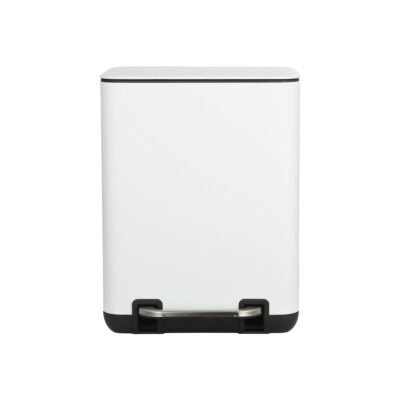 ESTIA ΧΑΡΤΟΔΟΧΕΙΟ ΜΠΑΝΙΟΥ CUBIC SOFT CLOSE 6lt ΛΕΥΚΟ