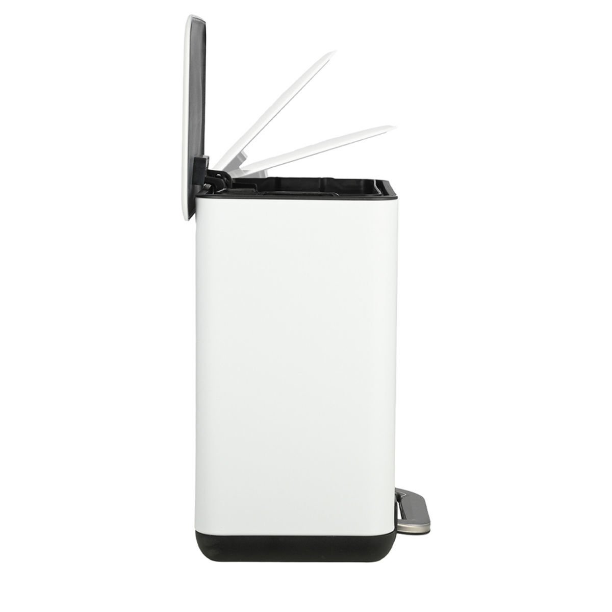 ESTIA ΧΑΡΤΟΔΟΧΕΙΟ ΜΠΑΝΙΟΥ CUBIC SOFT CLOSE 6lt ΛΕΥΚΟ - Image 3