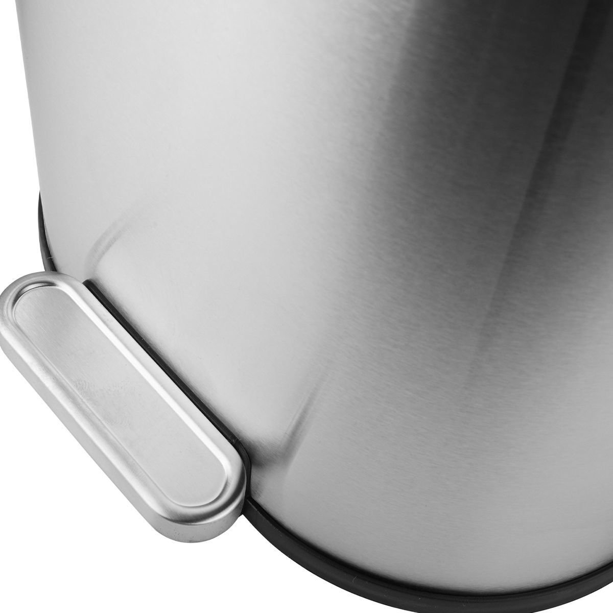 ESTIA ΧΑΡΤΟΔΟΧΕΙΟ ΜΠΑΝΙΟΥ OVOID SOFT CLOSE 6lt ΙΝΟΞ - Image 4