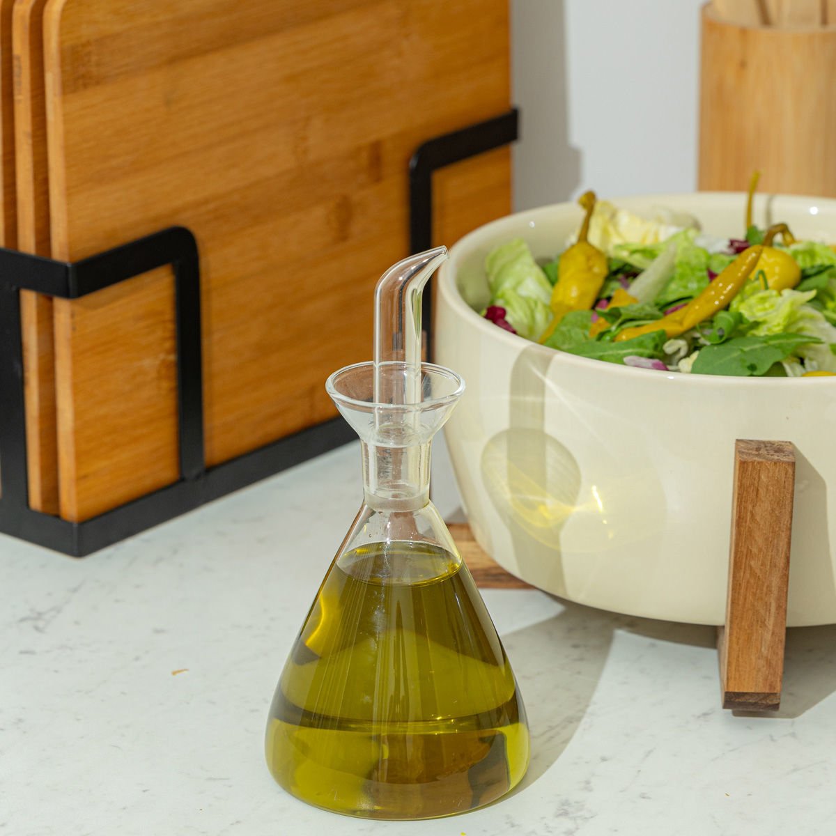 ESTIA ΜΠΟΥΚΑΛΙ ΓΙΑ ΛΑΔΙ & ΞΥΔΙ ΓΥΑΛΙΝΟ 250ml ME ΡΟΗ - Image 4