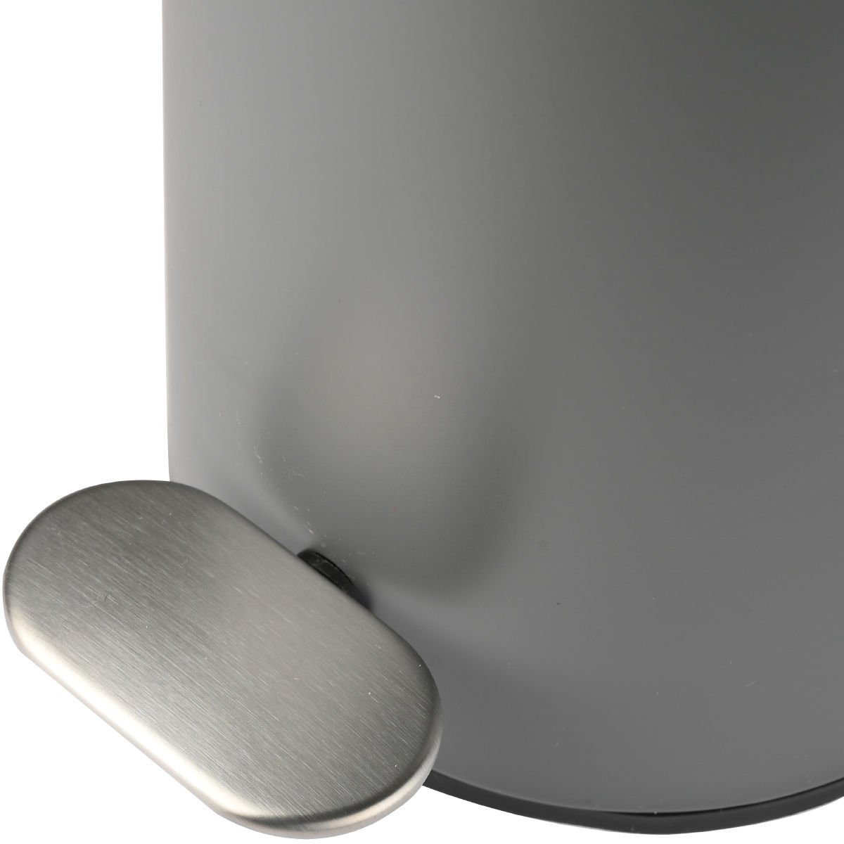 ESTIA ΧΑΡΤΟΔΟΧΕΙΟ ΜΠΑΝΙΟΥ SLIM SOFT CLOSE 5lt ΜΑΤ ΓΚΡΙ - Image 4