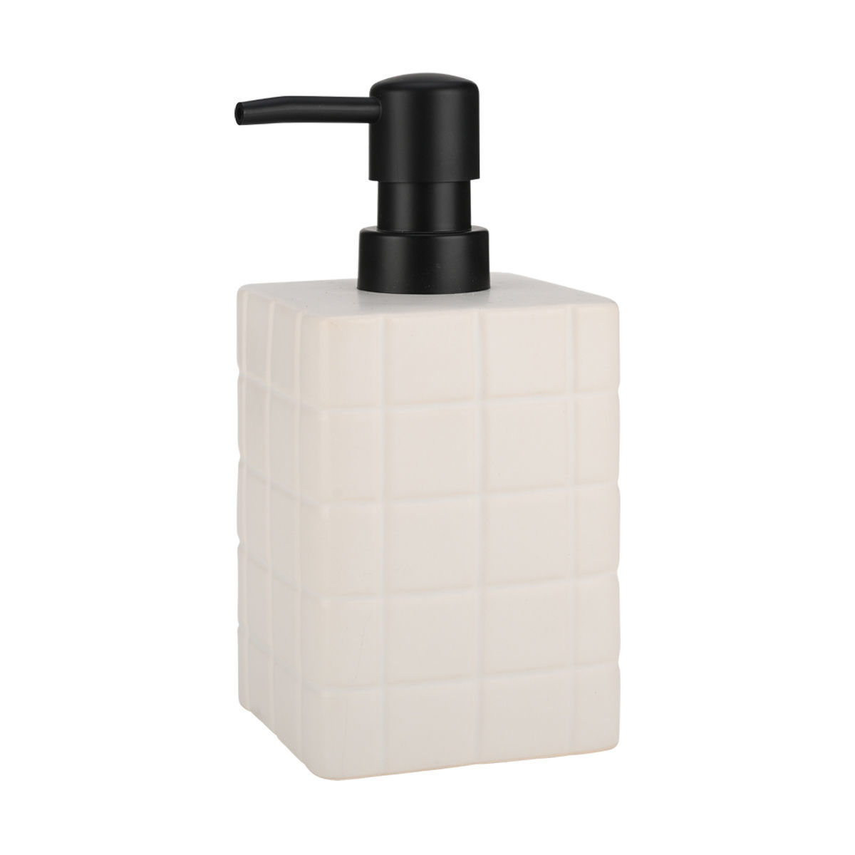ESTIA ΑΝΤΛΙΑ ΣΑΠΟΥΝΙΟΥ TILES ΚΕΡΑΜΙΚΗ 450ml 7.5x15cm ΛΕΥΚΗ