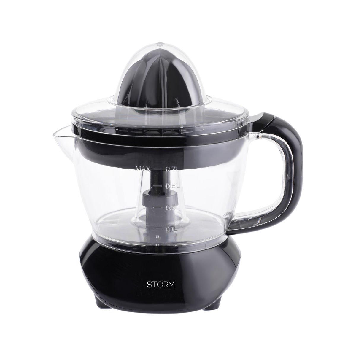 STORM ΣΤΙΦΤΗΣ ΠΛΑΣΤΙΚΟΣ 40w ΜΕ ΔΥΟ ΚΩΝΟΥΣ 700ml ΜΑΥΡΟΣ