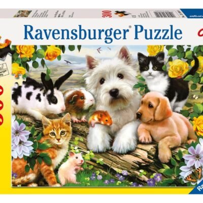 Ravensburger Puzzle: Happy Animal Buddies (300pcs) (13160)