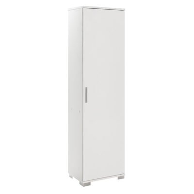 Ντουλάπι-στήλη Chad1 λευκό gloss 45x32x169εκ