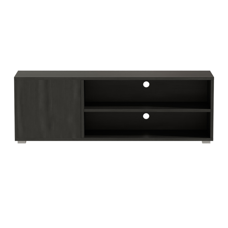 Έπιπλο τηλεόρασης Ellon μελαμίνης zebrano 120x40x41εκ. - Image 3