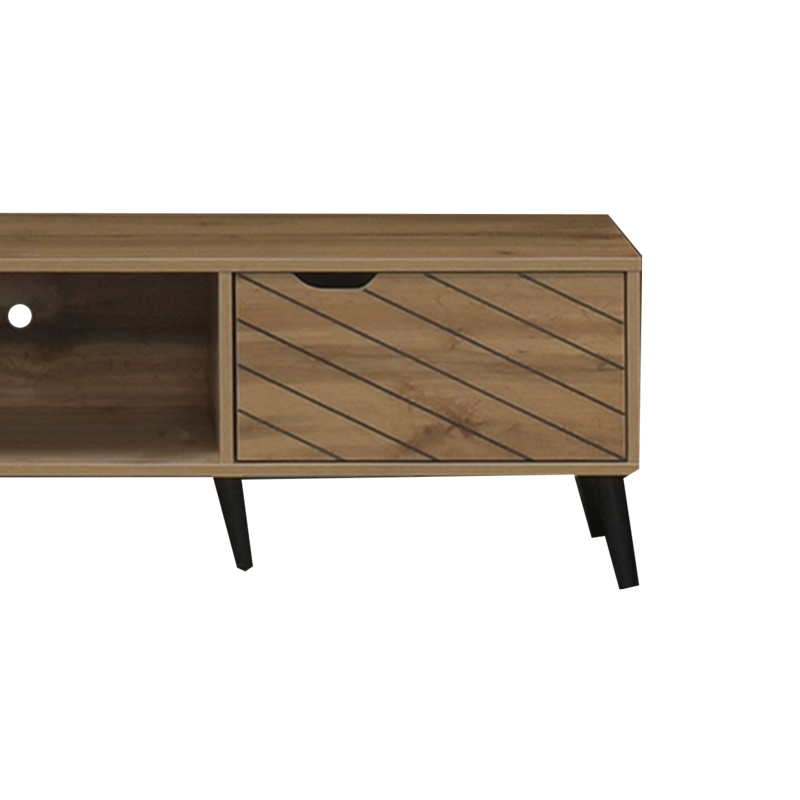 Έπιπλο τηλεόρασης Thelma sonoma μελαμίνης 150x40x41.6εκ - Image 3