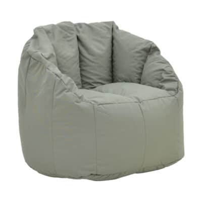 Πολυθρόνα Kerlon αδιάβροχο σε γκρι απόχρωση Φ80x65εκ