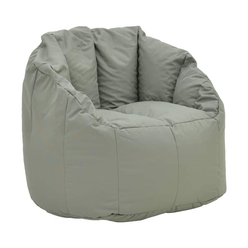 Πολυθρόνα Kerlon αδιάβροχο σε γκρι απόχρωση Φ80x65εκ