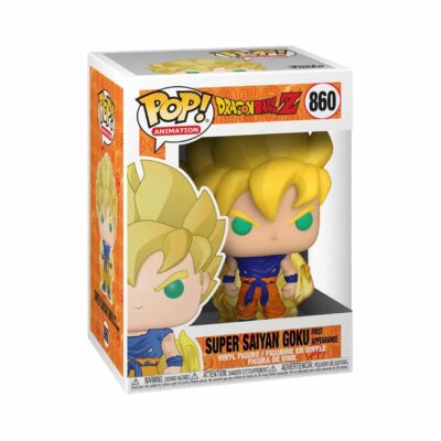 Funko Pop! Animation: Dragon Ball Z S8 - Super Saiyan Goku First Appearance #860 Vinyl Figure