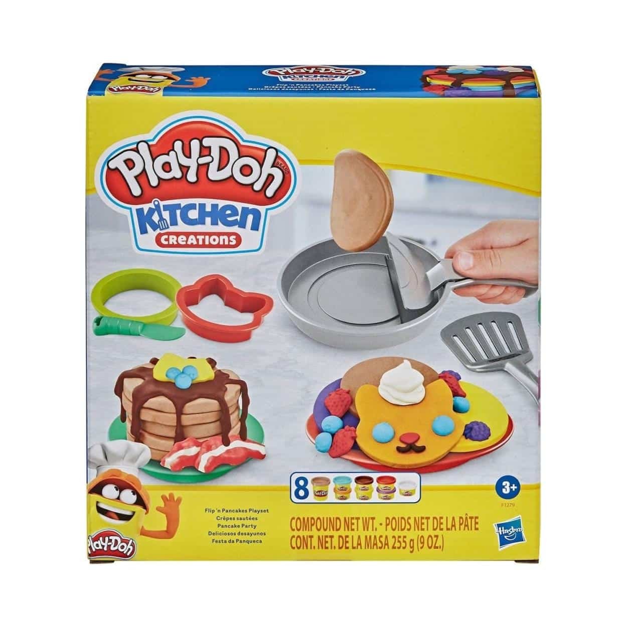 Hasbro Play-Doh Kitchen Creations: Flip n Pancakes Playset (F1279)