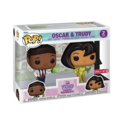 Funko Pop! 2-Pack Disney: The Proud Family Louder  Prouder - Oscar  Trudy (Special Edition) Vinyl Figures