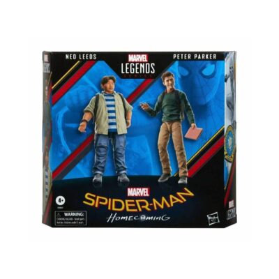 Hasbro Fans - Marvel Spider-Man Homecoming: Legends Series - Ned Leeds  Peter Parker Action Figures (F3457)