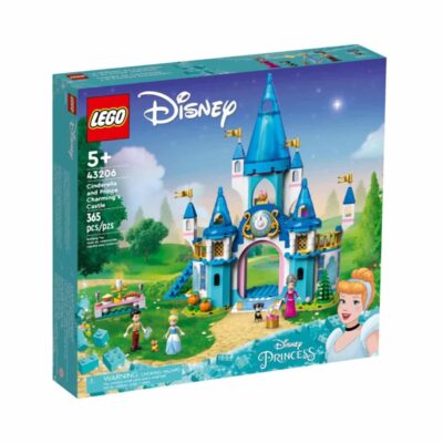 LEGO® Disney Princess™: Cinderella and Prince Charmings Castle (43206)