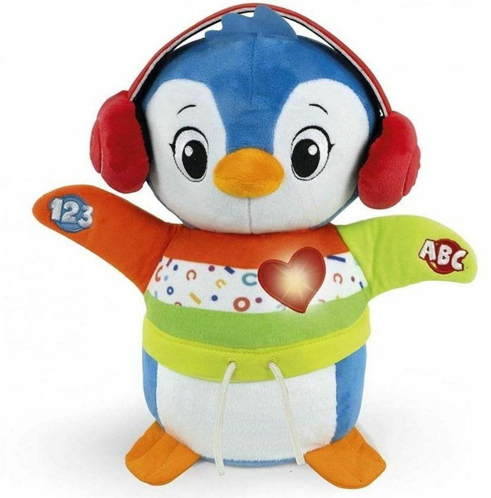 AS Baby Clementoni: Βρεφικό Παιχνίδι Πιγκουίνος Χορευτούλης (Μιλάει Ελληνικά) (1000-63373)