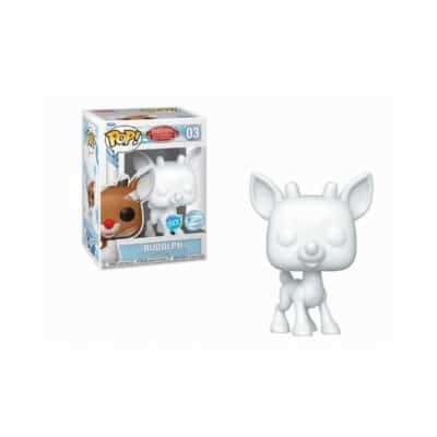 Funko Pop! Rudolph The Red-Nosed Reindeer - Rudolph (DIY) (White) (Special Edition) #03 Vinyl Figure
