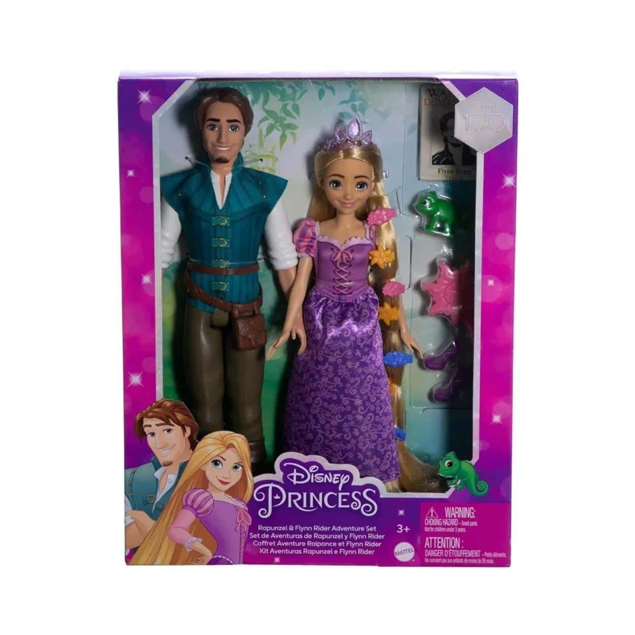 Mattel Disney Princess - Rapunzel Flynn Rider Adventure Set (HLW39)