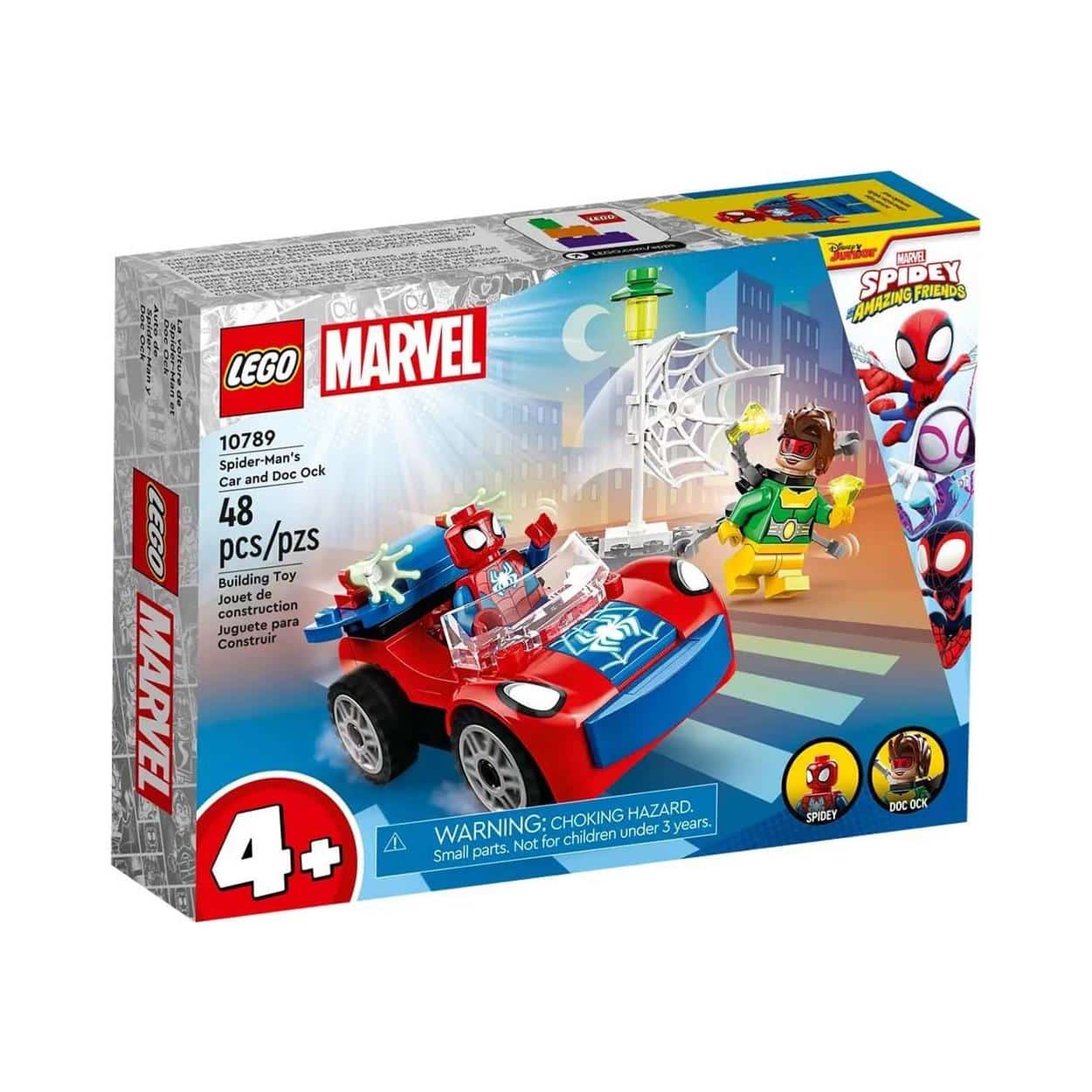 LEGO® Marvel Spidey and His Amazing Friends: Spider-Mans Car and Doc Ock (10789)
