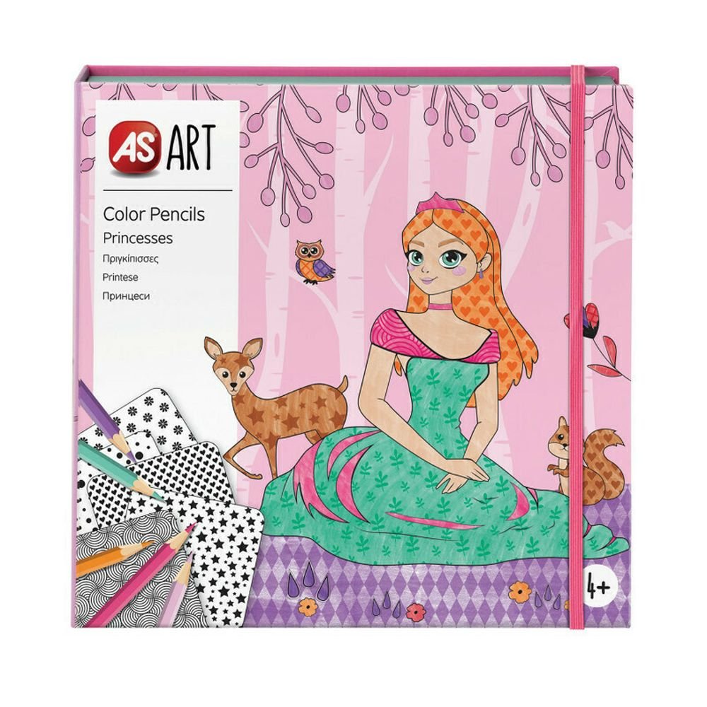 AS Art: Color Pencils Princesses (1038-21054)