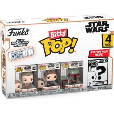 Funko Bitty Pop! 4-Pack Star Wars: The Mandalorian - Cobb Vanth Vinyl Figures