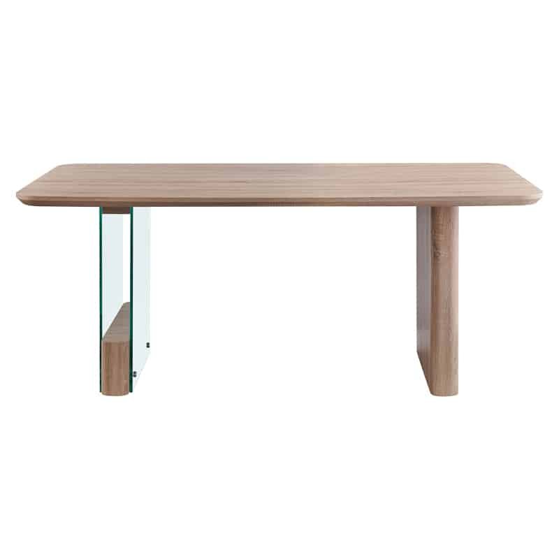 Tραπέζι Faghan καφέ mdf 180x90x76εκ - Image 3