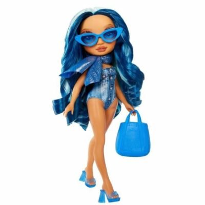 MGA Rainbow High: Swim & Style Fashion Doll- Skyler Bradshaw (Blue) Doll (507307-EUC)