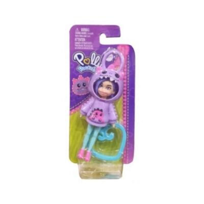 Mattel Polly Pocket: Friend Clips Doll with Hoodie Dyno (HRD62)