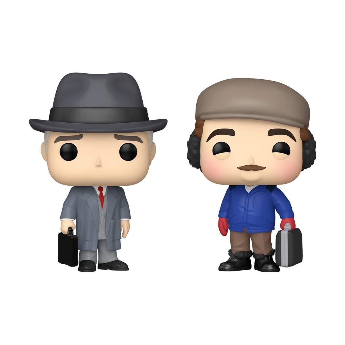 Funko Pop! 2-Pack Movies: Planes, Trains and Automobiles - Neal Page Del Griffith Vinyl Figures
