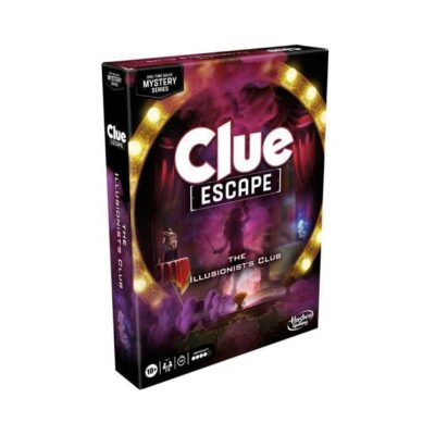 Hasbro Cluedo: Escape - The Illusionists Club Board Game (Greek Language) (F8817)