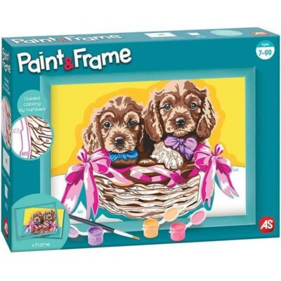 AS Paint Frame Αdorable Puppies (1038-41019)