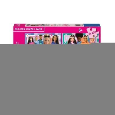 Ravensburger Puzzle: Barbie Bumper Puzzle Pack (4x100pcs) (12001077)