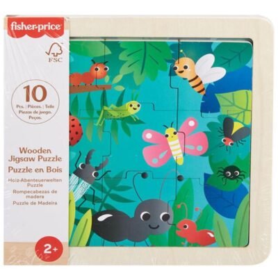 Fisher-Price: Wooden Jigsaw Puzzle - Bug (HXV19)