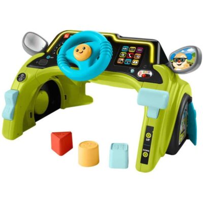Fisher-Price Laugh & Learn - Sit & Steer Driver (English, Greek & Turkish Language) (HYR91)