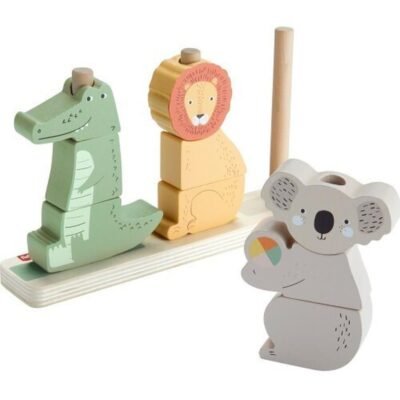 Fischer-Price: Wooden Stack Sort Animals (HXV04)