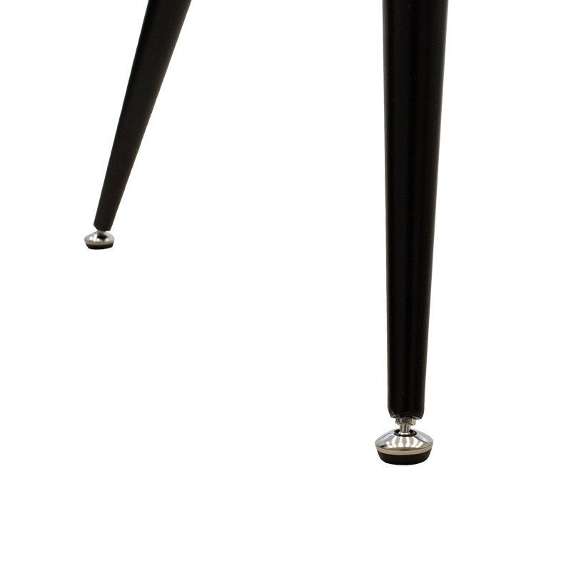 Τραπέζι Astrid γυάλινο 10χιλ - πόδι μαύρο 140x80x75εκ - Image 4