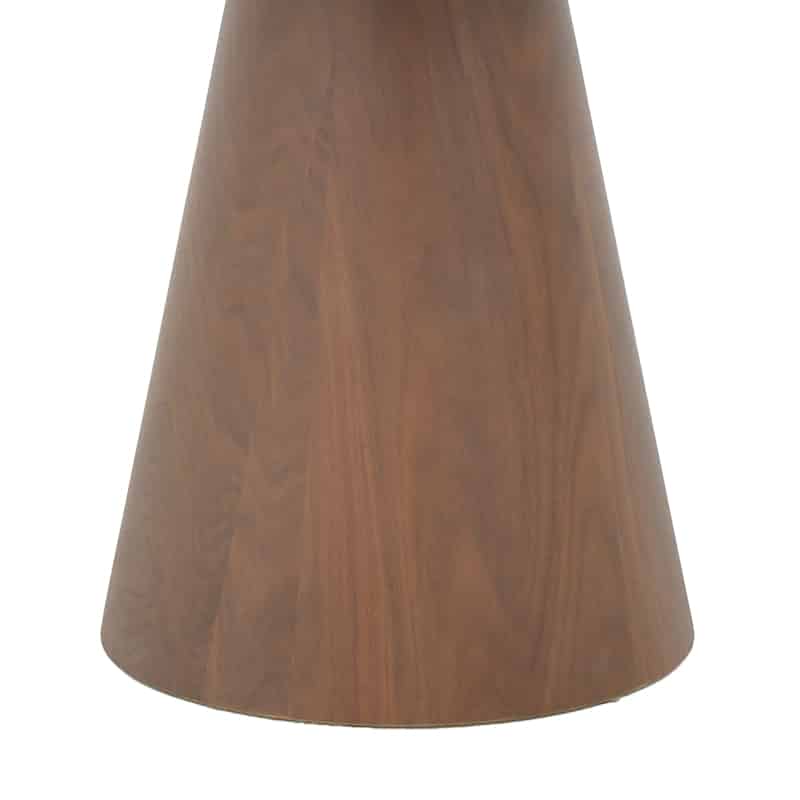 Βοηθητικό τραπέζι Kayano καρυδί mdf Φ45x50εκ - Image 4