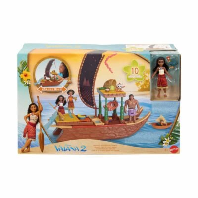 Mattel Disney Βαϊάνα Mini Κούκλες Βαϊάνα  Καράβι (JBT78​)