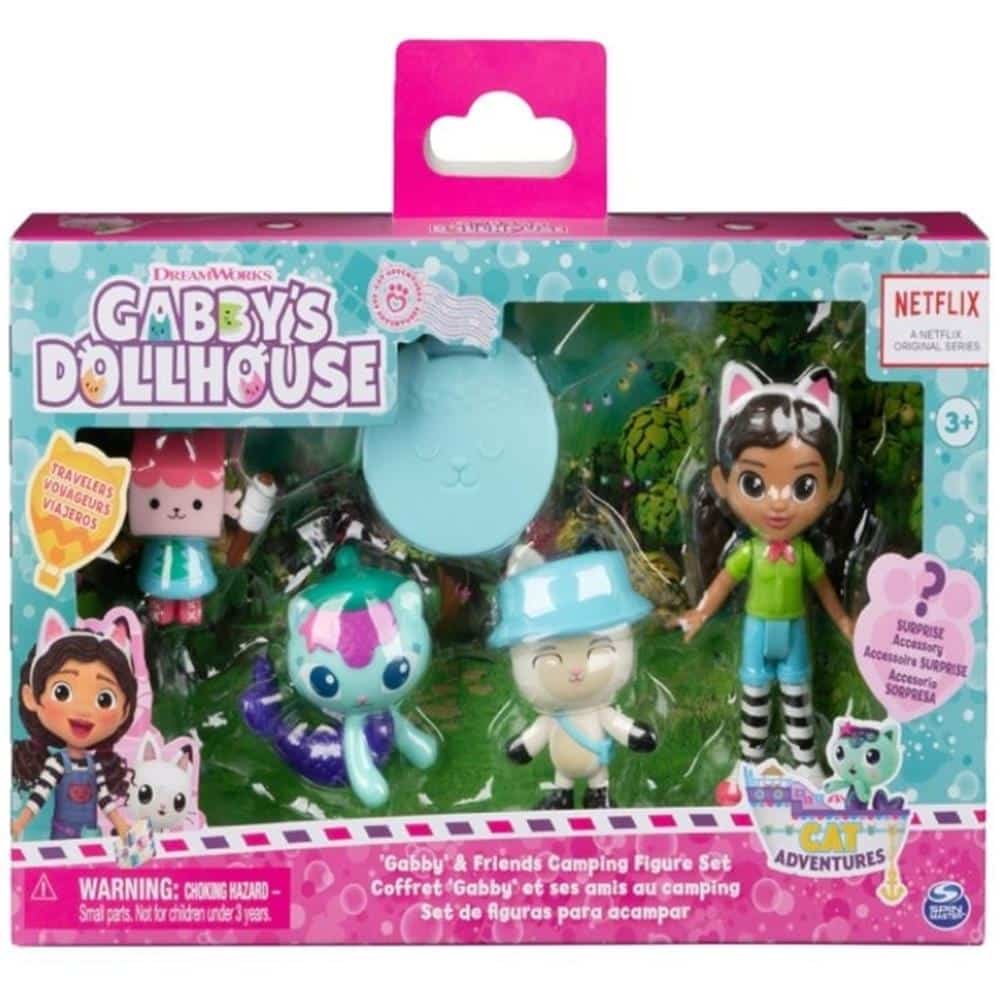 Spin Master Gabbys Dollhouse: Cat Adventures - Gabby Friends Camping Figure Set (6067225)*
