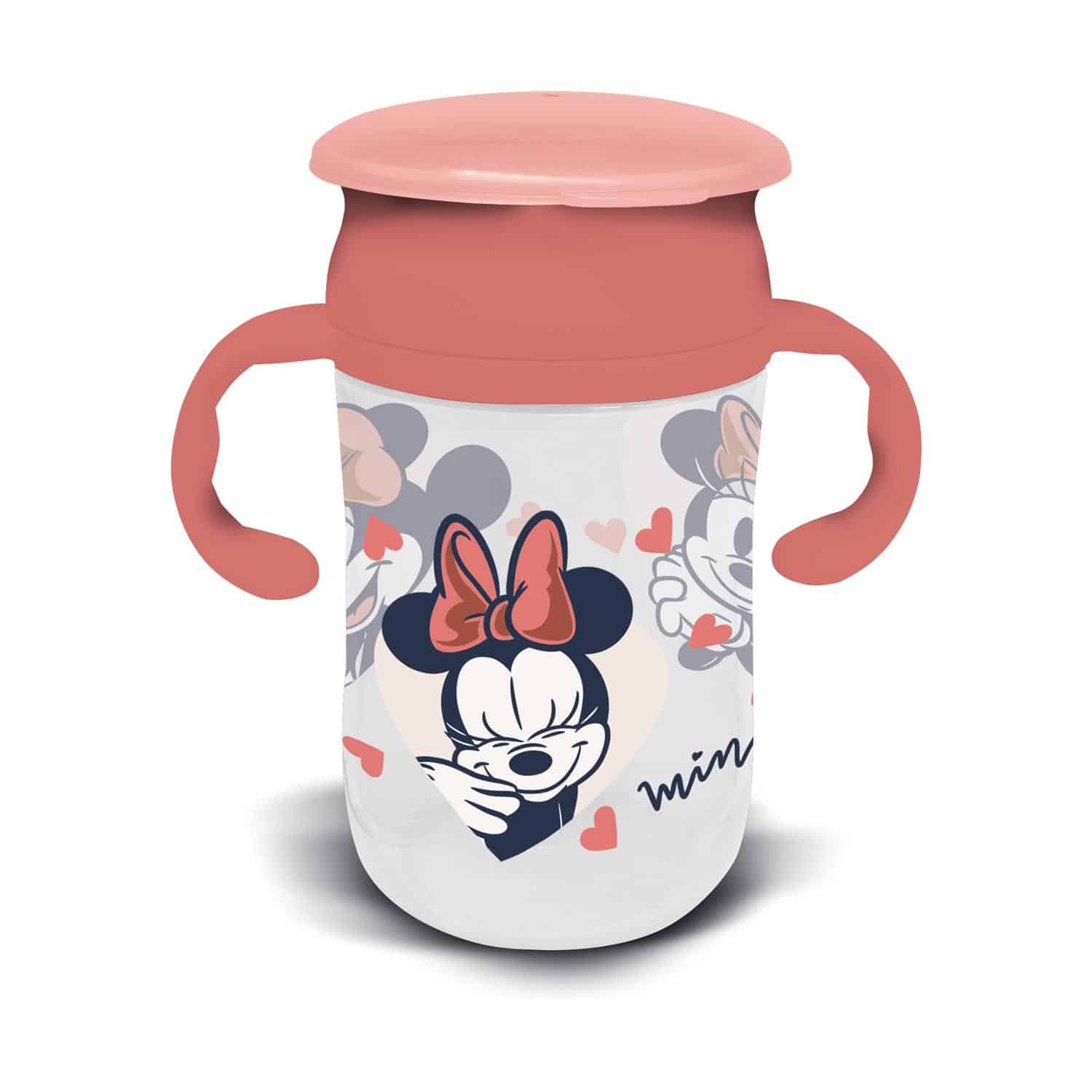 Stor: Minnie Mouse Heart Full - Toddler 360 Training Tumbler (395ml) (13314)