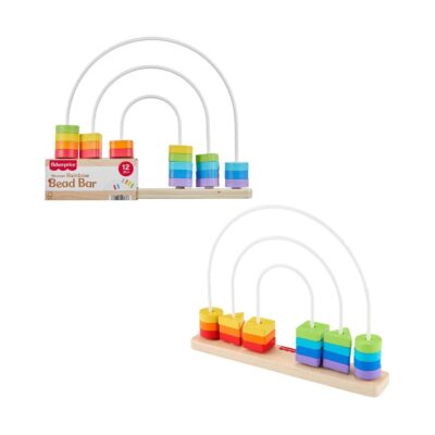 Fisher-Price®: Wooden Rainbow Bead Ba (JFG15)