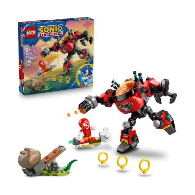 Lego® Sonic: Knuckles Vs. Dr. Eggman Egg Crusher Mech (77005)