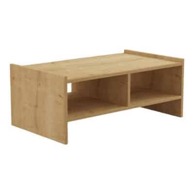 Τραπέζι σαλονιού Tiena σε SONOMA απόχρωση 90x50x35εκ