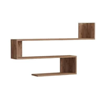 Ραφιέρα τοίχου Zeta σε sonoma απόχρωση 120x20x71εκ
