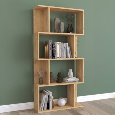 Βιβλιοθήκη Kadu σε SONOMA απόχρωση  72x22x147εκ