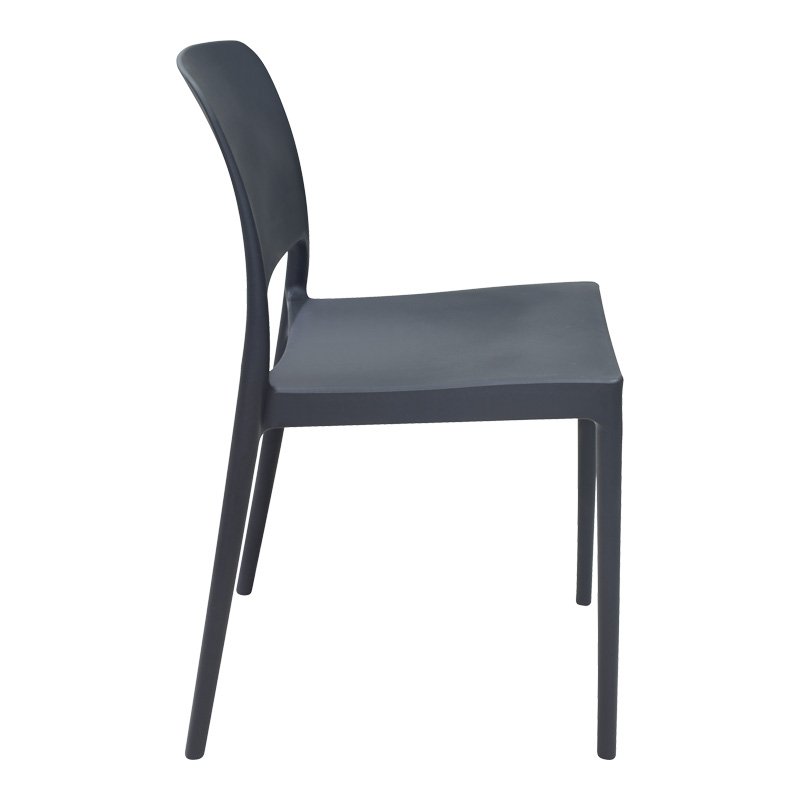 Καρέκλα Fenxy pp σε μαύρη απόχρωση 38x42x77εκ - Image 3
