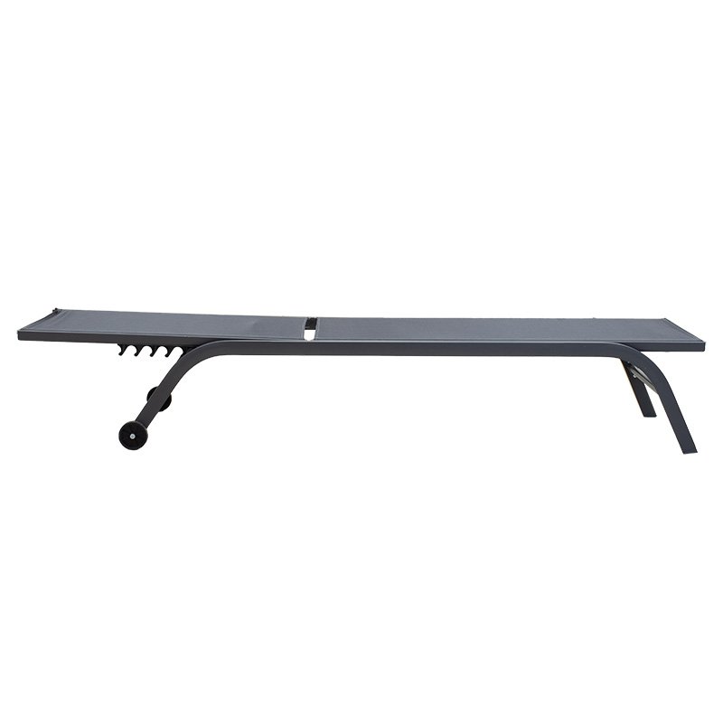 Ξαπλώστρα Jaipur αλουμίνιο-textilene ανθρακί - Image 3